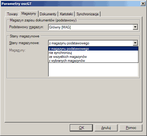 Parametry - Magazyn Parametry - Magazyn
